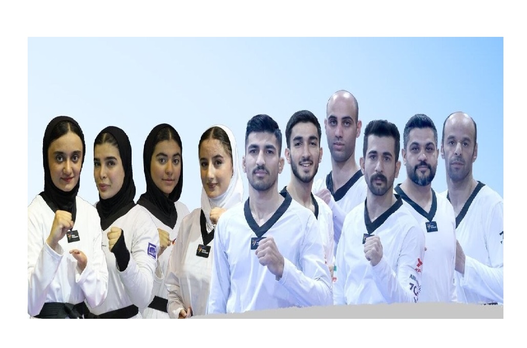 10 نشان رنگارنگ بر گردن پاراتکواندوکاران ایرانی در مغولستان
