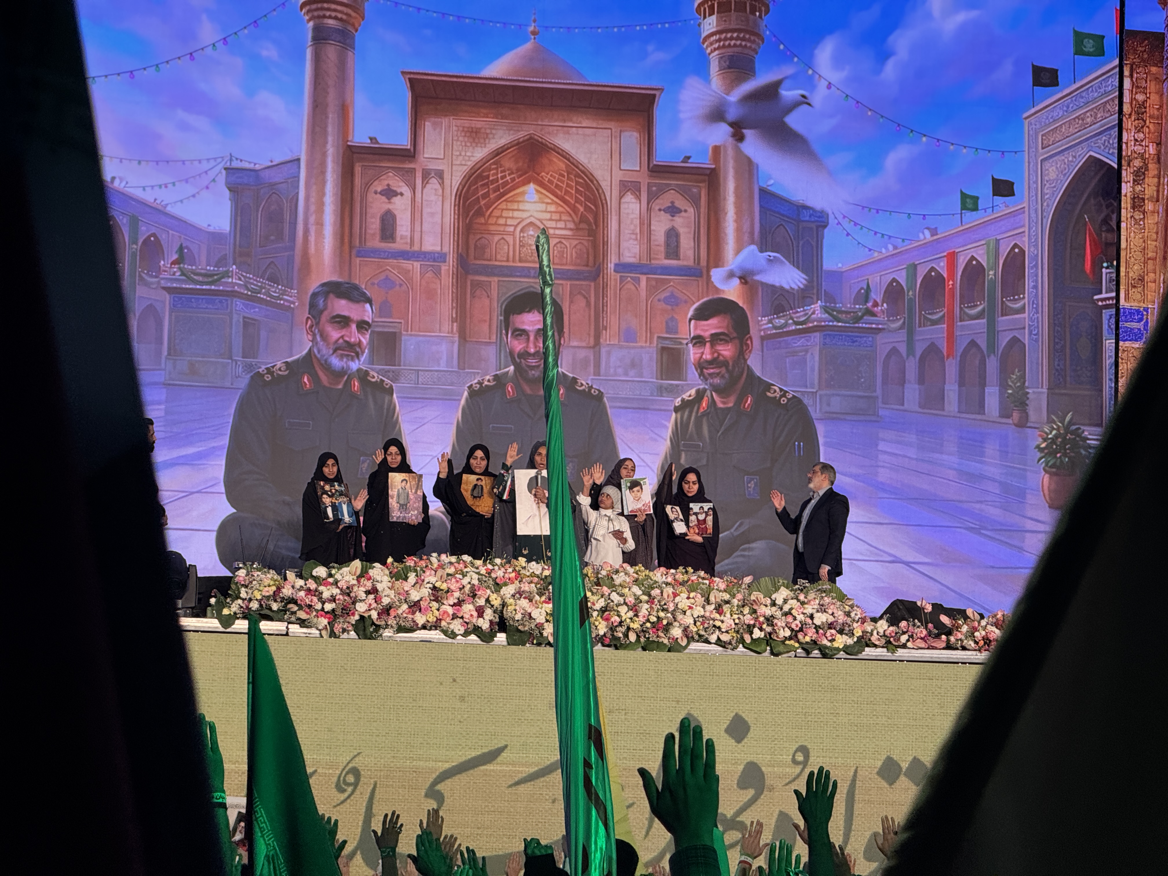مادران میناب در میدان انقلاب 