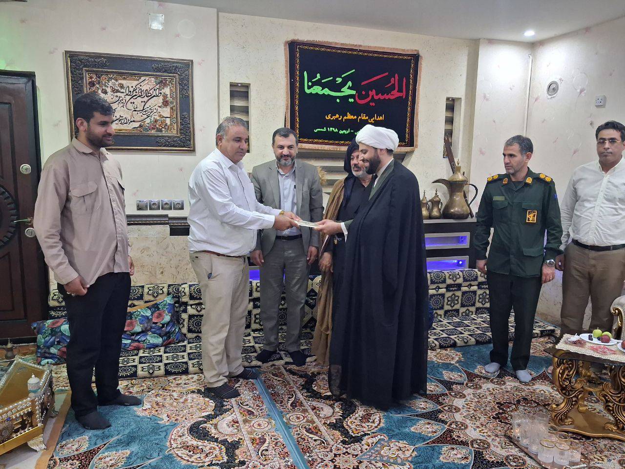 ارسالی شما: کارون؛ تجلیل از پیشگامان خدمت در اربعین  