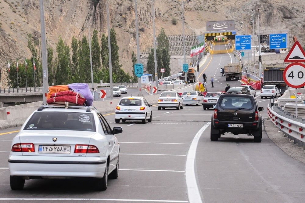 جاده چالوس و هراز امروز یک‌طرفه می‌شوند